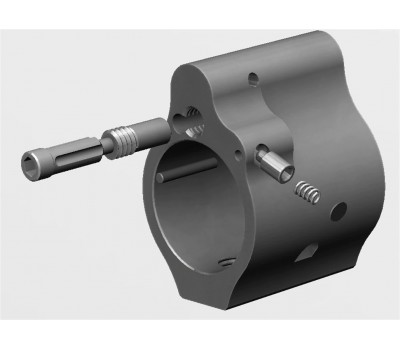 Газблок регулюємий низькопрофільний 0,750 Газблок регулюємий низькопрофільний 0,750