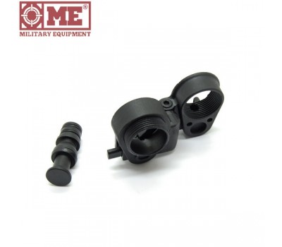 Адаптер складаний сталевий для установлення телескопічних прикладів на AR15