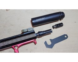 Титановий швидкознімний глушник HORDE QD-T-foto3